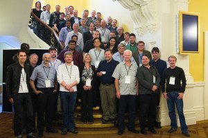 Multicore World attendees in a break (some of them)